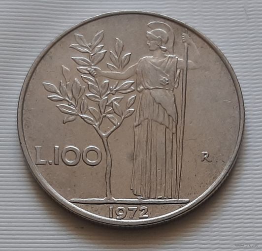 100 лир 1972 г. Италия