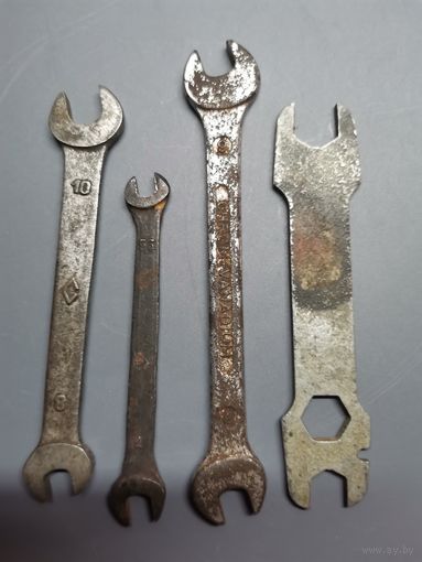 Гаечный ключ ссср 5.5, 7, 8,10, 12 мм.(одним лотом).