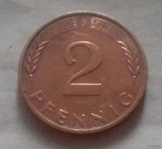 2 пфеннига, Германия 1987 G