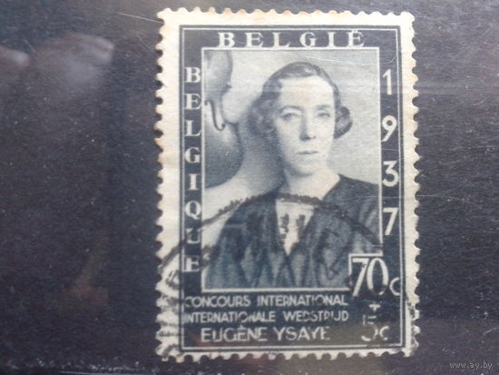 Бельгия 1937 Королева Элизабет, скрипка