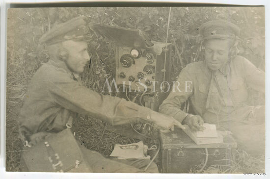 Связисты РККА. За 4 дня до начала ВОВ. 18.06.1941-го.