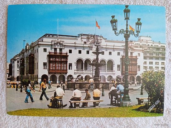 Перу, Лима. Ратуша на Главной площади