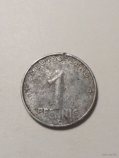 1 пфенниг ГДР 1953 год