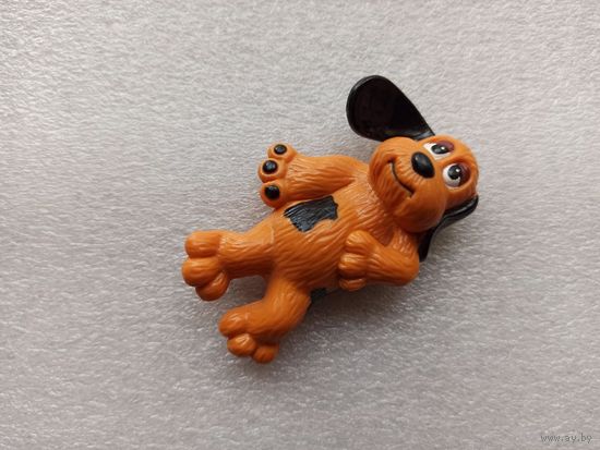 Винтажная минифигурка. Щенок. 1984.86 PPI/LGT  Теги для поиска: Galoob, POUND PUPPIES, PPI LGT, TONKA