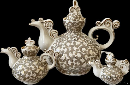 Набор из трех чайников Минск МФФЗ авт Богданов. БССР