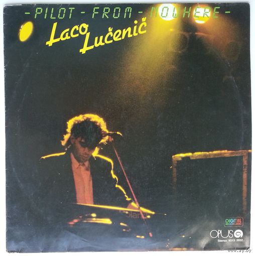 LP Laco Lucenic – Pilot From Nowhere (1988) Electronic, Rock, Pop, Synth-pop