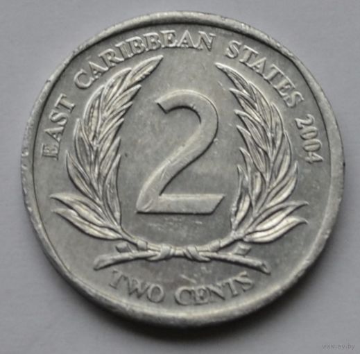 Восточные Карибы, 2 цента 2004 г.