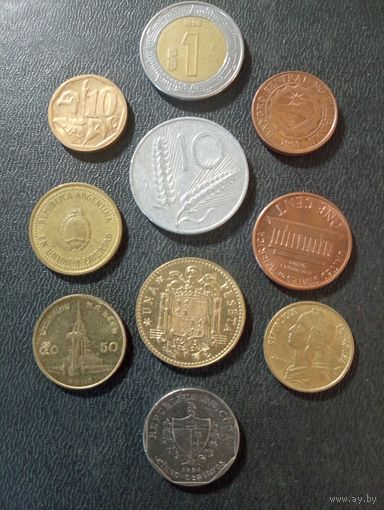 Мексика, Италия, ЮАР, Филиппины, Испания, Аргентина, США, Тайланд, Франция, Куба