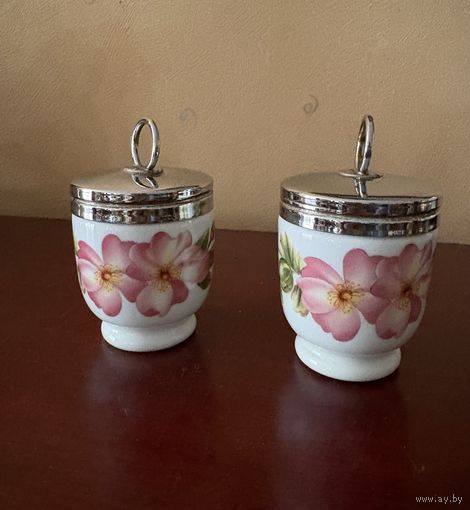 Кодлер для яиц Розы Шиповник цена за пару Англия 60-е