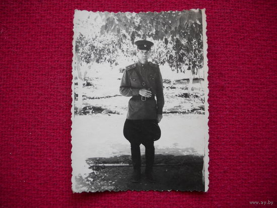 Фотография военного