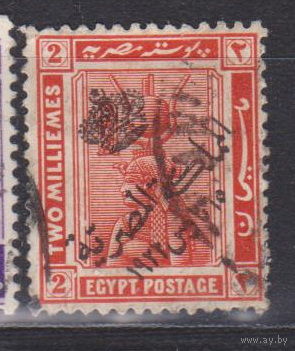 Культура  Египет 1922 год лот 16 С НАДПЕЧАТКОЙ
