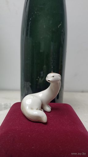 Редкая статуэтка Куница, хорек, артель Прогресс, с рубля, состояние