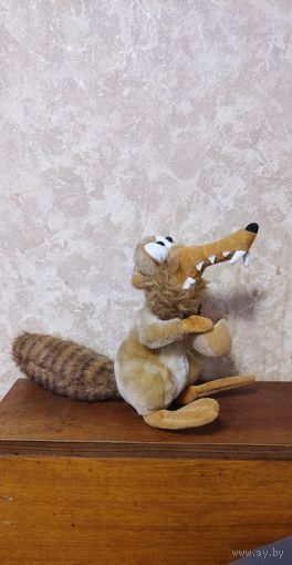 Мягкая игрушка белка Скрат из Ледникового периода