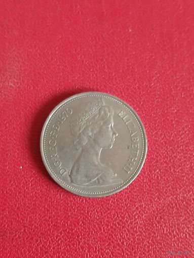 Великобритания, 10 пенсов 1970 г.