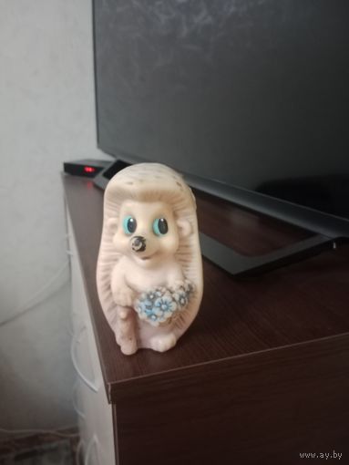 Игрушка резиновая с пищалкой ёжик СССР
