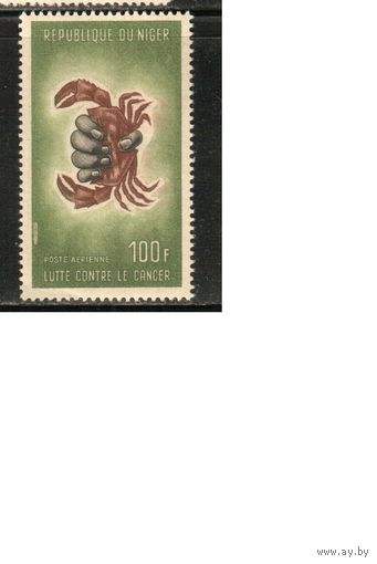 Нигер-1965 (Мих.103) **  , Фауна, Крабы (одиночка)