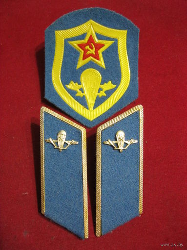 Петлицы И шеврон ВДВ СССР