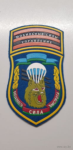 Шеврон управление мобильные силы Беларусь*