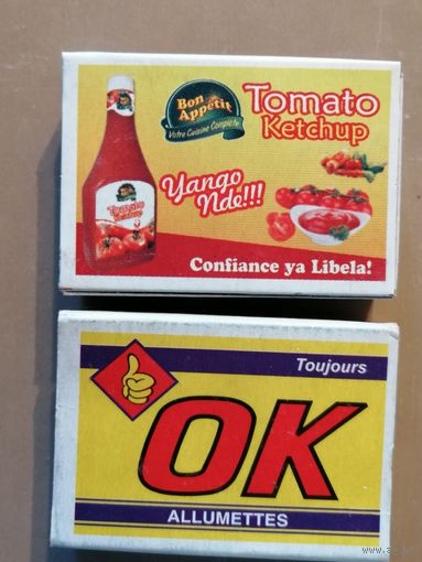 Спичечные коробки 5 х 3.5 х 1.5 см, серия "ОК", спички