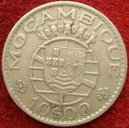 10 эскудо 1970 Мозамбик