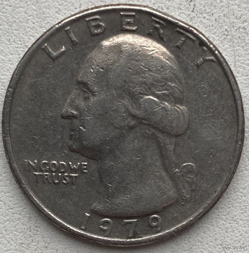 США 25 центов (квотер) 1979 г.