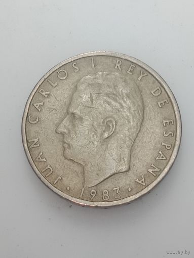 Испания 100 песет 1983 года .