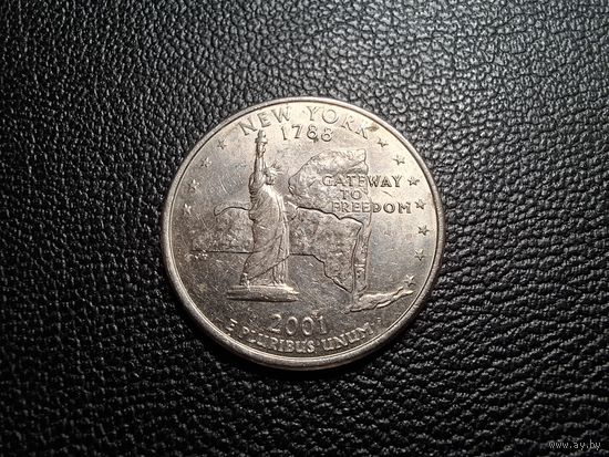США квотер 2001 Нью-Йорк Денвер
