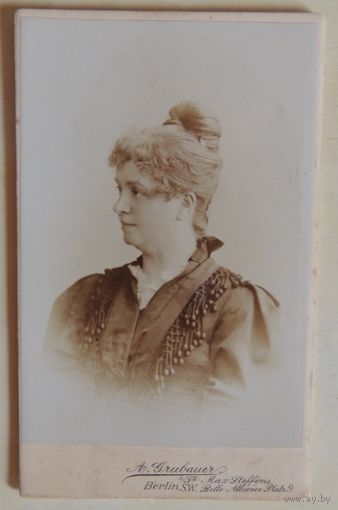 Примадонна из Берлина 1902 г.
