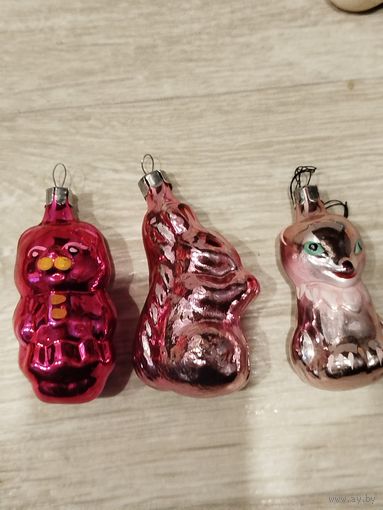 3 игрушки,3 зверушки,с рубля