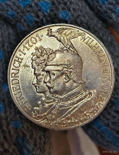 См. другие лоты!! 2 марки 1901 - 200 лет династии Пруссия