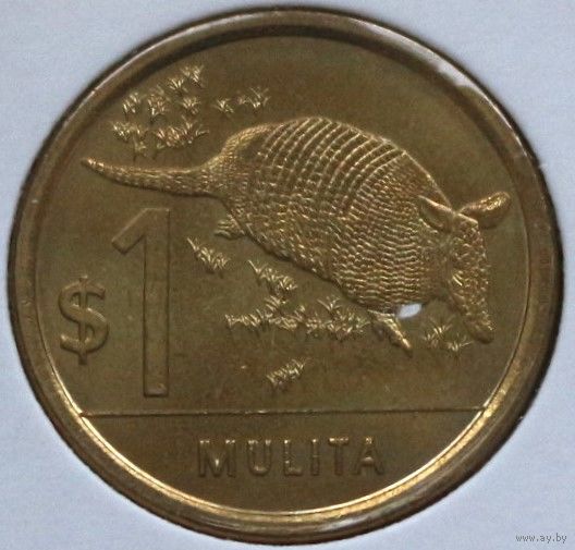 Уругвай 1 песо 2011 год