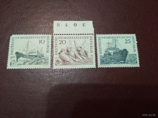 ГДР. Рыболовство.