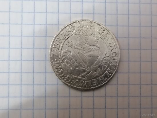 Орт 1622 г Вильгельм. С рубля