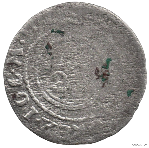 Герцогство Курляндия и Семигалия. 1/24 талера (полторак, драйпёлькер, 3 полкера) 1689. Герцог Фридрих Казимир