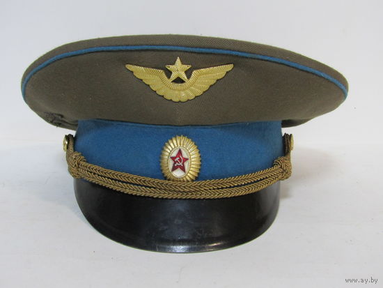 Фуражка офицерская военно-воздушных сил. ВВС СССР. Ретро СССР.