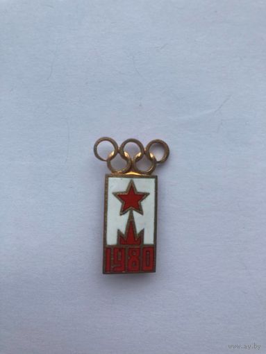 Редкий значок Олимпийские игры Москва 80 Тяжёлый металл