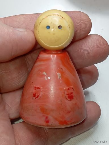 Матрёшка Ленинградский завод 1963 года . ( Уткин 2 )  СССР . Редкая .