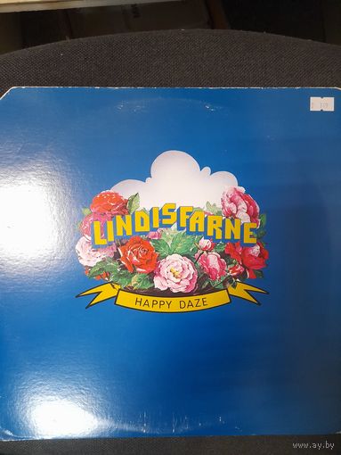 LINDISFARNE "HAPPY DAZE" 1974 LP USA ELEKTRA 7E 1018  -ORIG - NM/EX