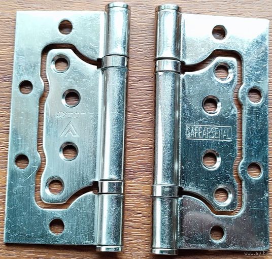 Накладная петля-бабочка (никель)