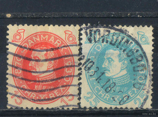 Дания 1930 Христиан X 60-летие #189,191