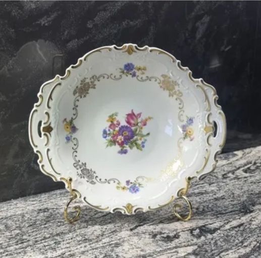 Винтажнле блюдо -сухарница Reichenbach