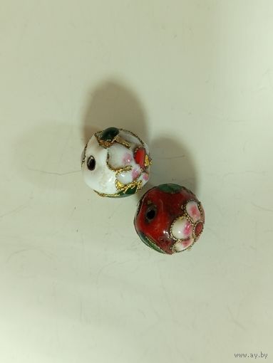 Бусины клуазон