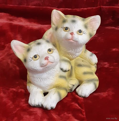 Статуэтка Котята, гипс