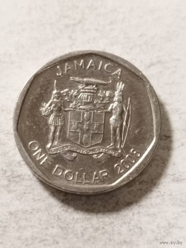 Ямайка 1 доллар 2008