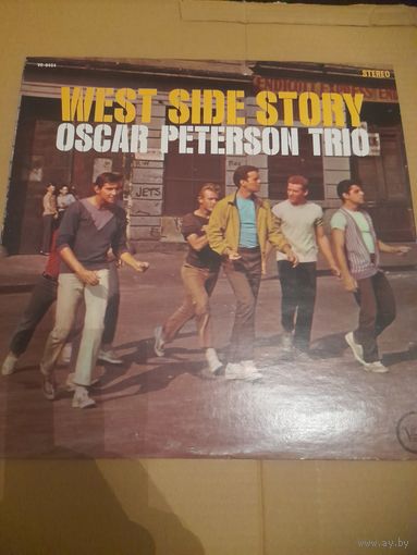 OSCAR PETERSON TRIO "WEST SIDE STORY" 1962 LP  USA VERVE V6 8454 -NM-
