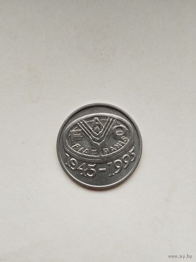 10 лей румыния.50 лет ФАО.