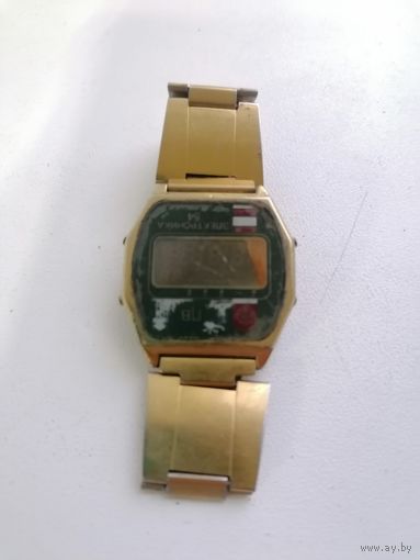 Часы электроника 54 Пограничные войска, торги с Рубля