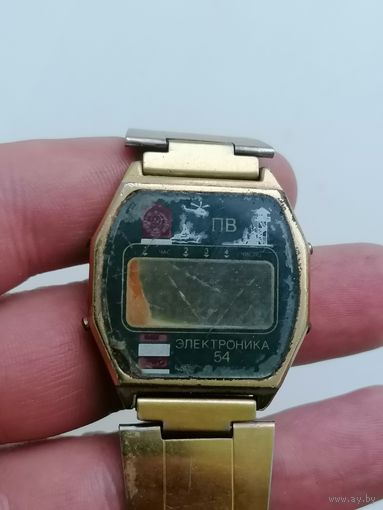 Часы электроника 54 Пограничные войска