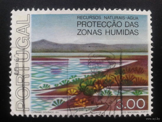Португалия, 1976. Природные ресурсы, озеро
