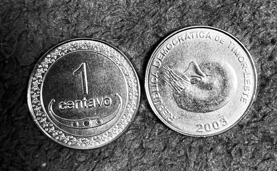 Восточный Тимор 1 сентаво 2003 UNC